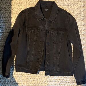 Buffalo David Bitton Charcoal Denim Jacket